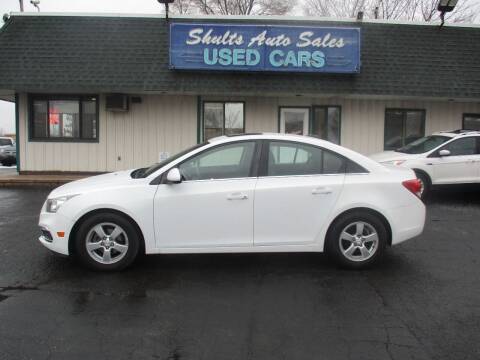 2015 Chevrolet Cruze for sale at SHULTS AUTO SALES INC. in Crystal Lake IL