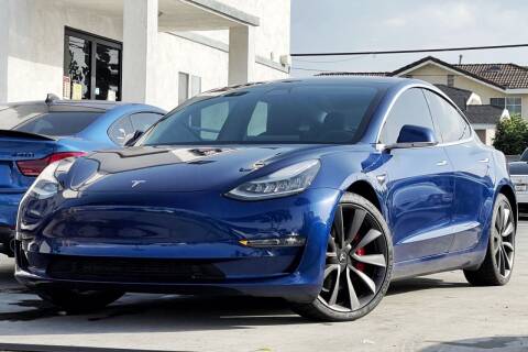 2020 Tesla Model 3 for sale at Fastrack Auto Inc in Rosemead CA