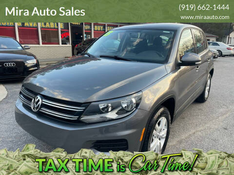 2013 Volkswagen Tiguan for sale at Mira Auto Sales in Raleigh NC