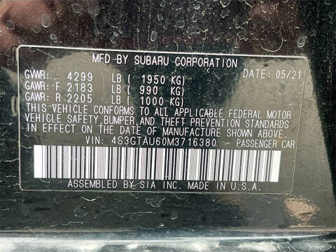 2021 Subaru Impreza Limited