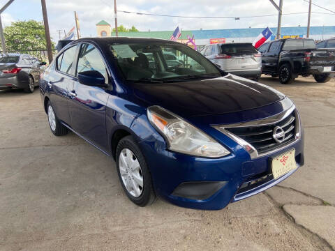 2019 Nissan Versa for sale at EAGLE AUTO SALES in Corsicana TX