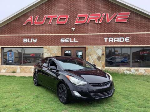 2013 Hyundai Elantra for sale at Auto Drive in Murphy TX