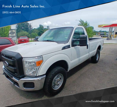 2012 Ford F-250 Super Duty for sale at Finish Line Auto Sales Inc. in Lapeer MI