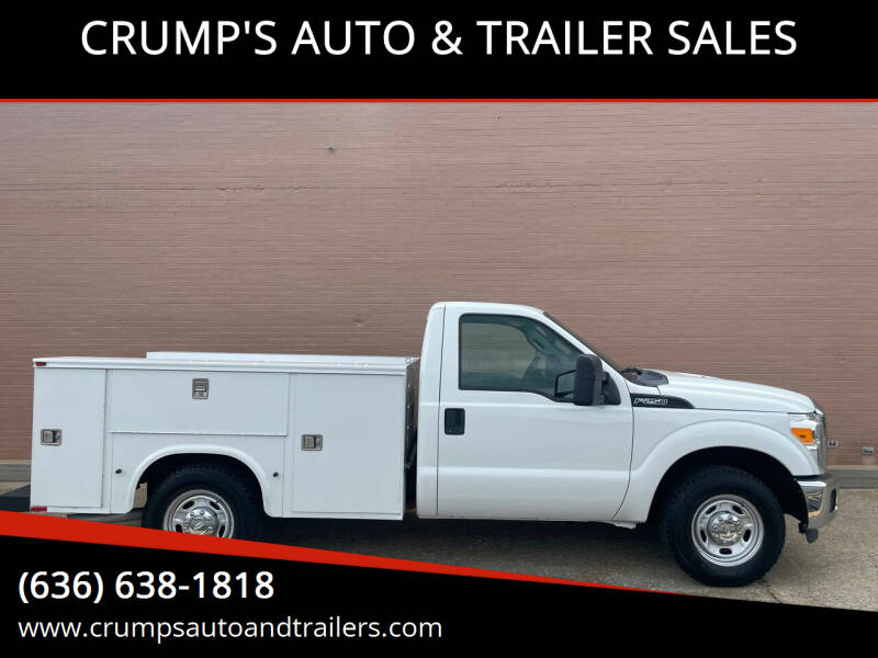 2011 Ford F-250 Super Duty for sale at CRUMP'S AUTO & TRAILER SALES in Crystal City MO