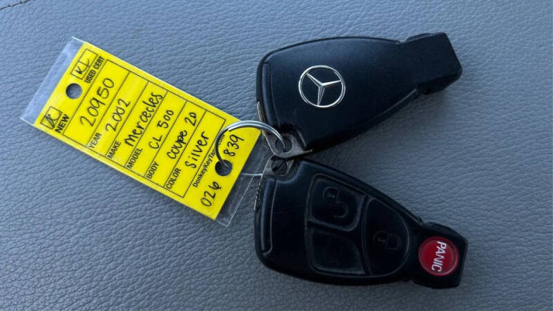 2002 Mercedes-Benz CL-Class CL 500