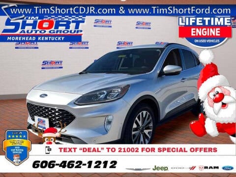 2020 Ford Escape Hybrid for sale at Tim Short Chrysler Dodge Jeep RAM Ford of Morehead in Morehead KY