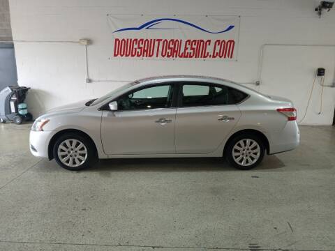 2013 Nissan Sentra for sale at DOUG'S AUTO SALES INC in Pleasant View TN