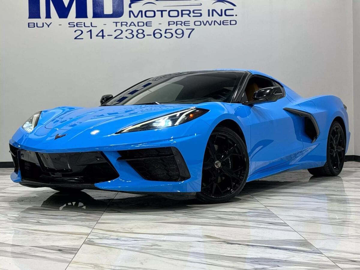 2020 Chevrolet Corvette for sale at IMD MOTORS, INC in Dallas, TX