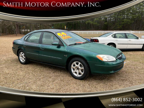 2000 Ford Taurus for sale at Smith Motor Company, Inc. in Mc Cormick SC