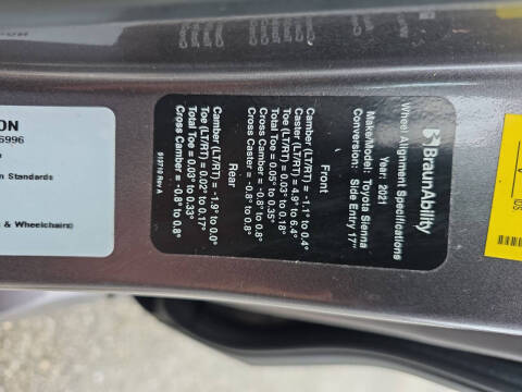 2021 Toyota Sienna XLE 8-Passenger