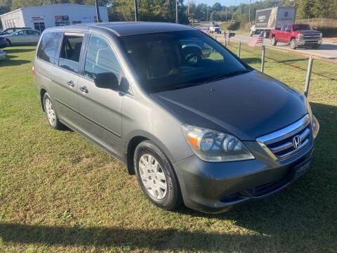 2007 Honda Odyssey for sale at UpCountry Motors in Taylors SC
