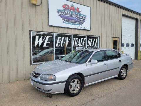 2002 Chevrolet Impala for sale at C&L Auto Sales in Vermillion SD