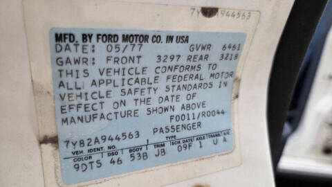 1977 Lincoln Continental