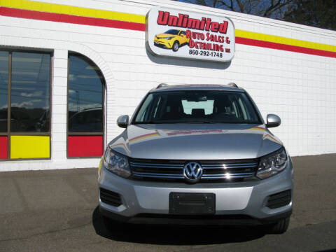 2017 Volkswagen Tiguan for sale at Unlimited Auto Sales & Detailing, LLC in Windsor Locks CT
