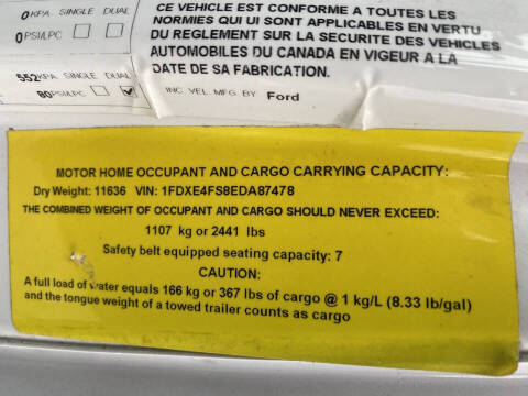 2014 Ford E-Series E-450 SD