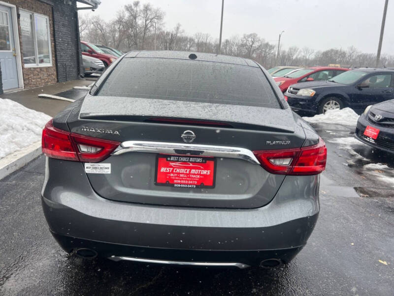 2017 Nissan Maxima Platinum