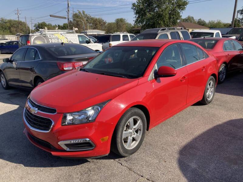 2016 Chevrolet Cruze Limited for sale at A & G Auto Sales in Lawton OK