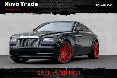 2016 Rolls-Royce Wraith for sale at Nuvo Trade in Newport Beach CA