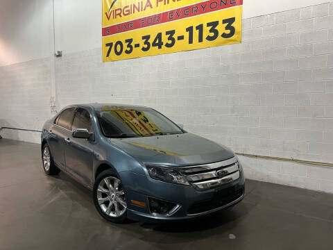 2012 Ford Fusion for sale at Virginia Fine Cars in Chantilly VA