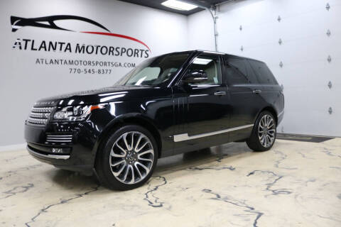 2014 Land Rover Range Rover for sale at Atlanta Motorsports in Roswell GA