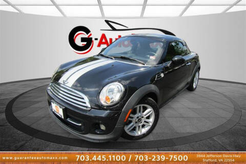 2013 MINI Coupe for sale at Guarantee Automaxx in Stafford VA