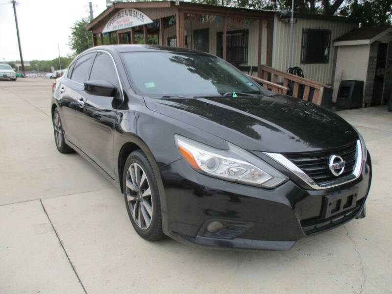 2017 Nissan Altima for sale at AFFORDABLE AUTO SALES in San Antonio TX