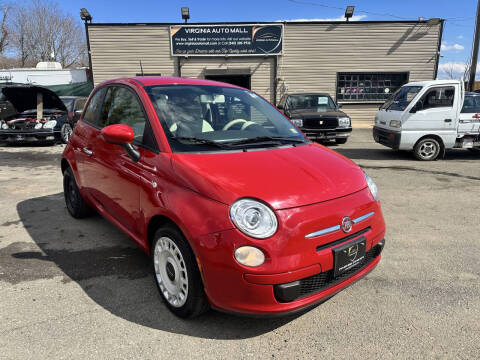 2012 FIAT 500 for sale at Virginia Auto Mall in Woodford VA