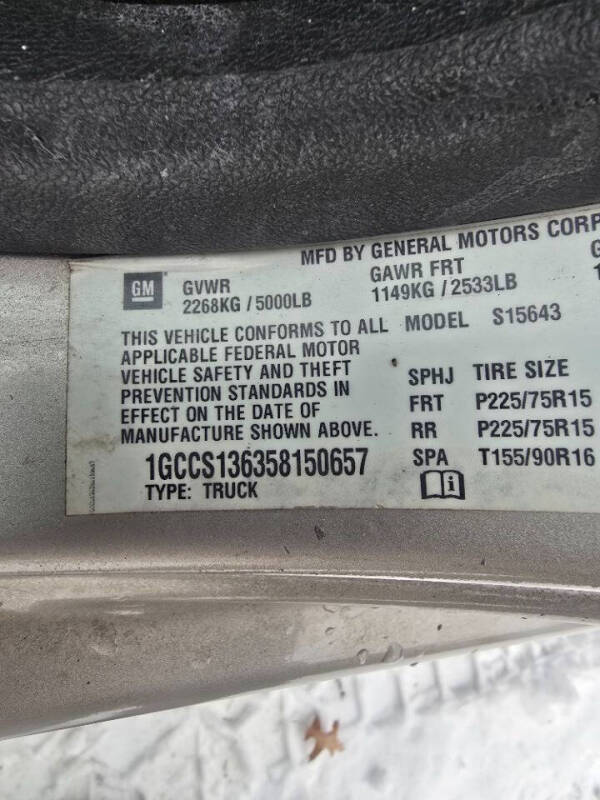 2005 Chevrolet Colorado Z85 LS