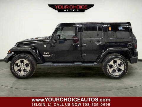 2016 Jeep Wrangler Unlimited Sahara