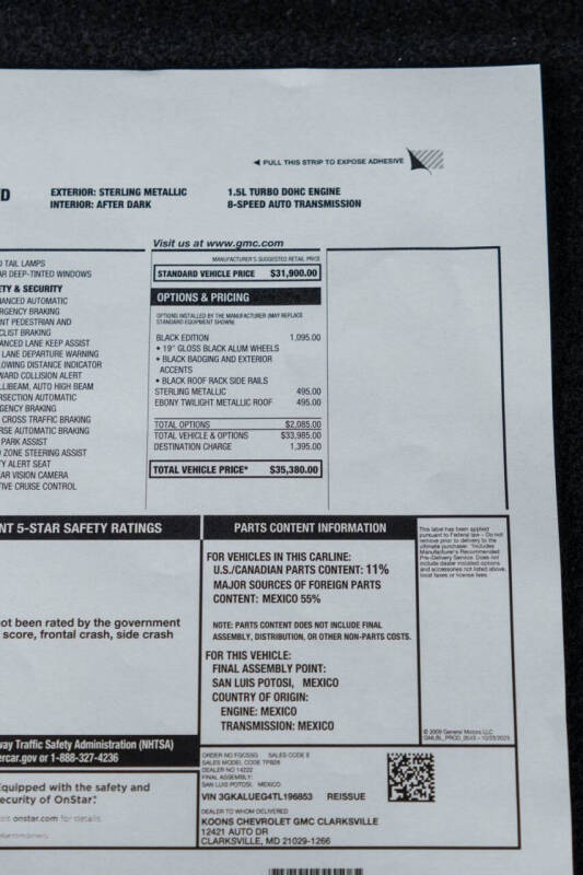 2026 GMC Terrain Elevation