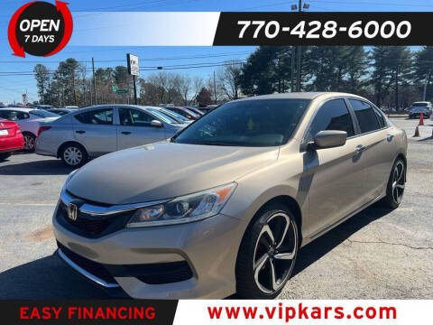 2016 Honda Accord for sale at VIP Kars in Marietta GA