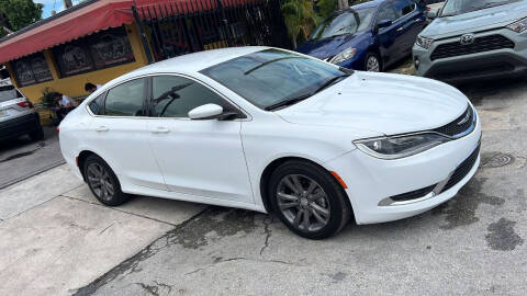 2015 Chrysler 200 for sale at AUTO ALLIANCE LLC in Miami FL