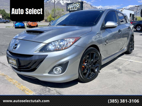 2010 Mazda MAZDASPEED3 for sale at Auto Select in Orem UT