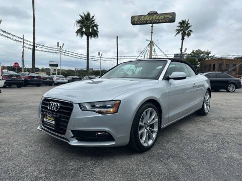2014 Audi A5 for sale at A MOTORS SALES AND FINANCE - 5630 San Pedro Ave in San Antonio TX