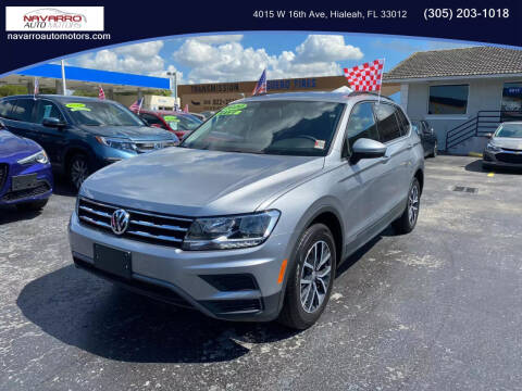 2021 Volkswagen Tiguan for sale at Navarro Auto Motors in Hialeah FL