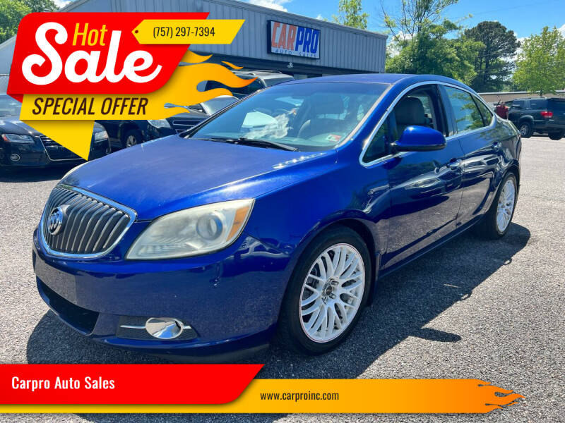 2013 Buick Verano for sale at Carpro Auto Sales in Chesapeake VA