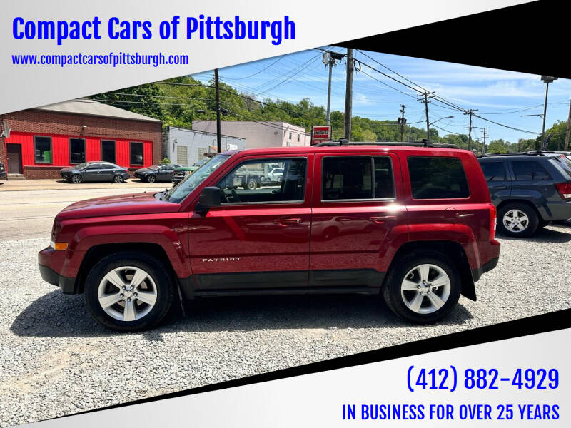 2012 Jeep Patriot for sale at Compact Cars of Pittsburgh in Pittsburgh PA