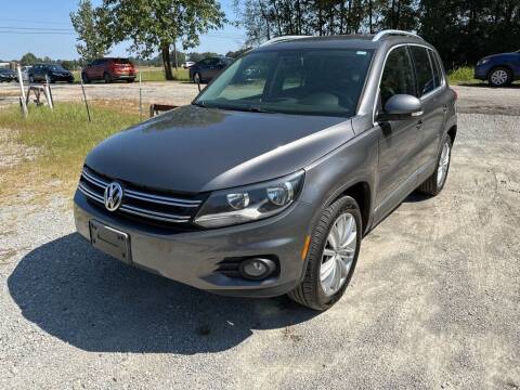 2013 Volkswagen Tiguan for sale at Tennessee Car Pros LLC in Jackson TN