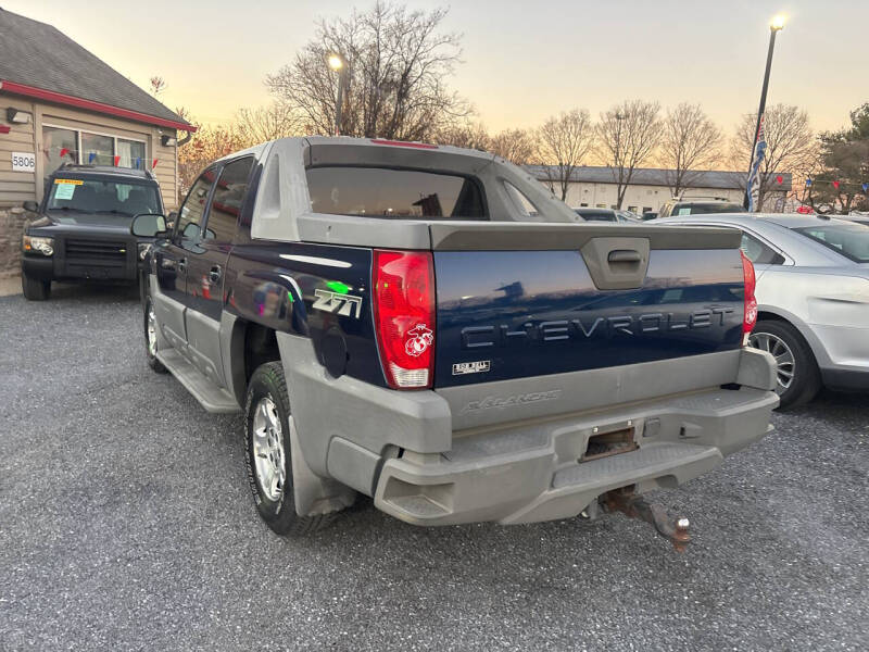 2002 Chevrolet Avalanche 1500