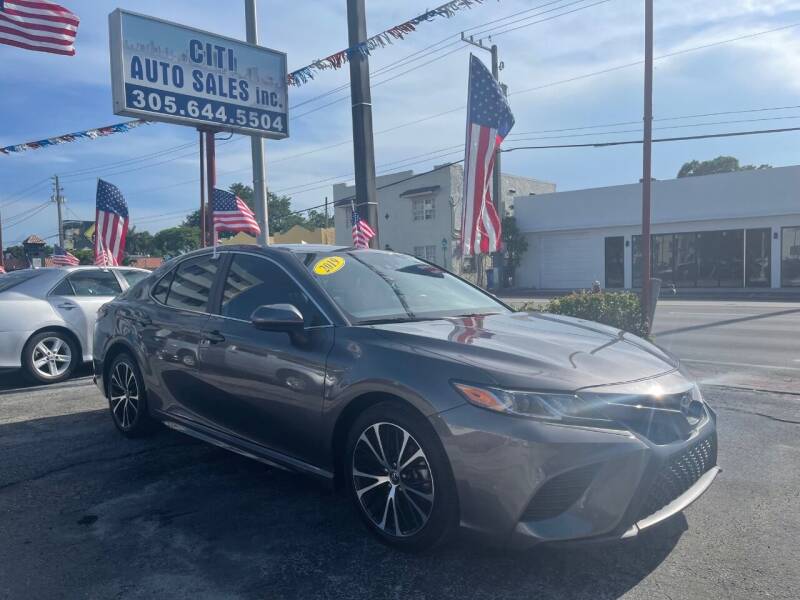2019 Toyota Camry for sale at CITI AUTO SALES INC in Miami FL