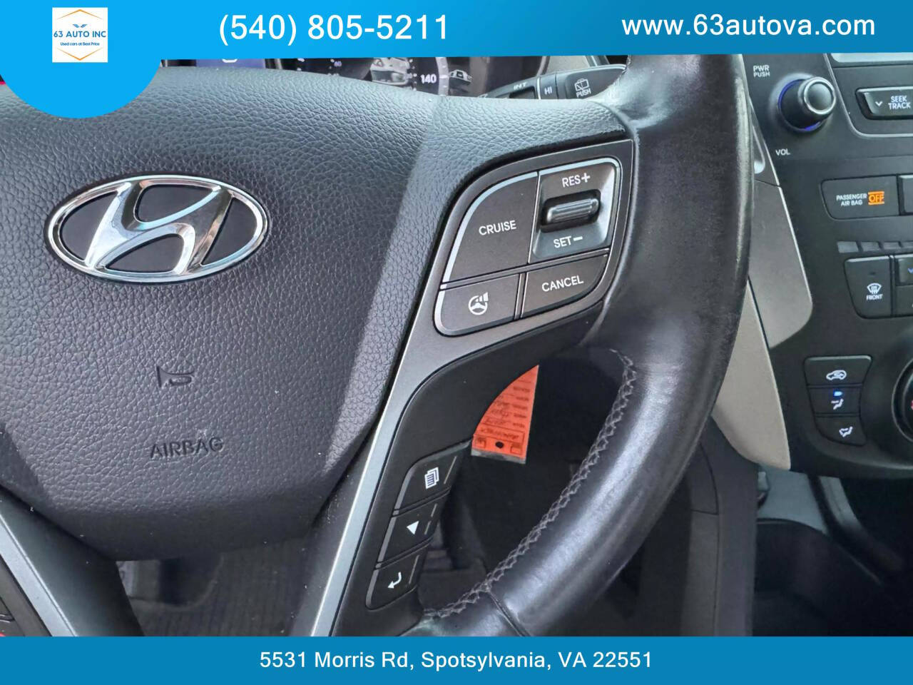 2014 Hyundai SANTA FE Sport for sale at 63 Auto Inc in Spotsylvania, VA