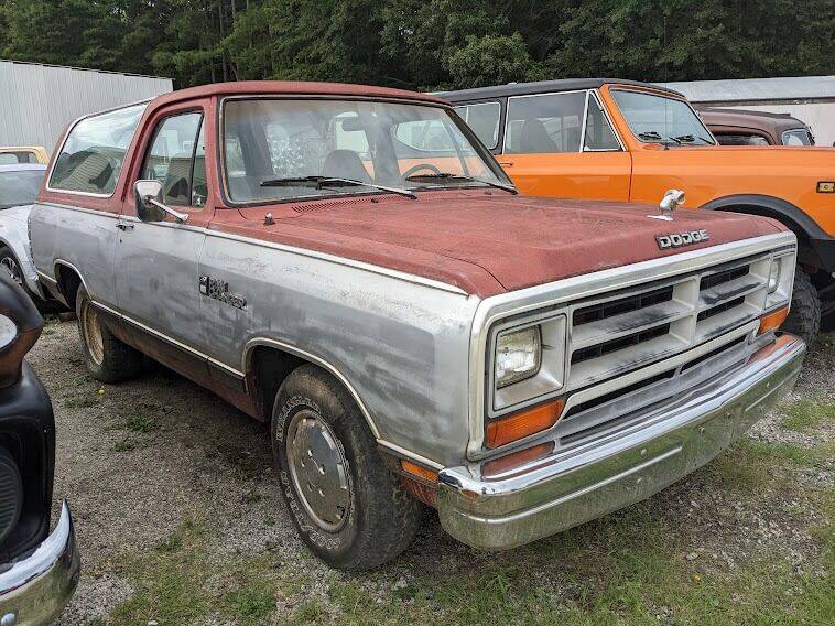 1989 Dodge Ramcharger for sale at Classic Cars of South Carolina in Gray Court SC