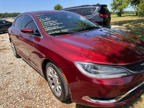 2015 Chrysler 200 for sale at Boolman's Auto Sales in Portland IN