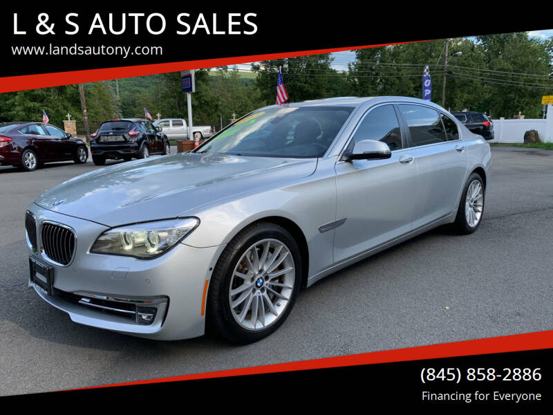 2013 BMW 7 Series for sale at L & S AUTO SALES in Port Jervis NY