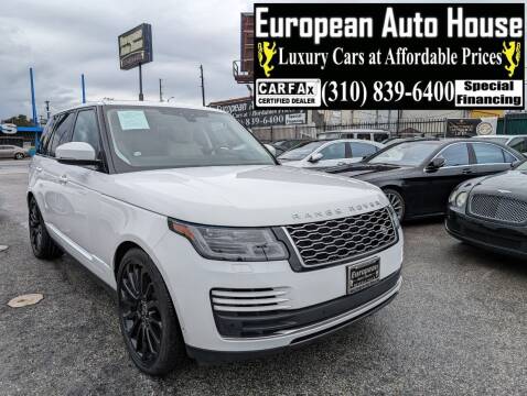 2018 Land Rover Range Rover for sale at European Auto House in Los Angeles CA