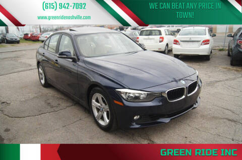 2013 BMW 3 Series for sale at Green Ride Inc in Nashville TN