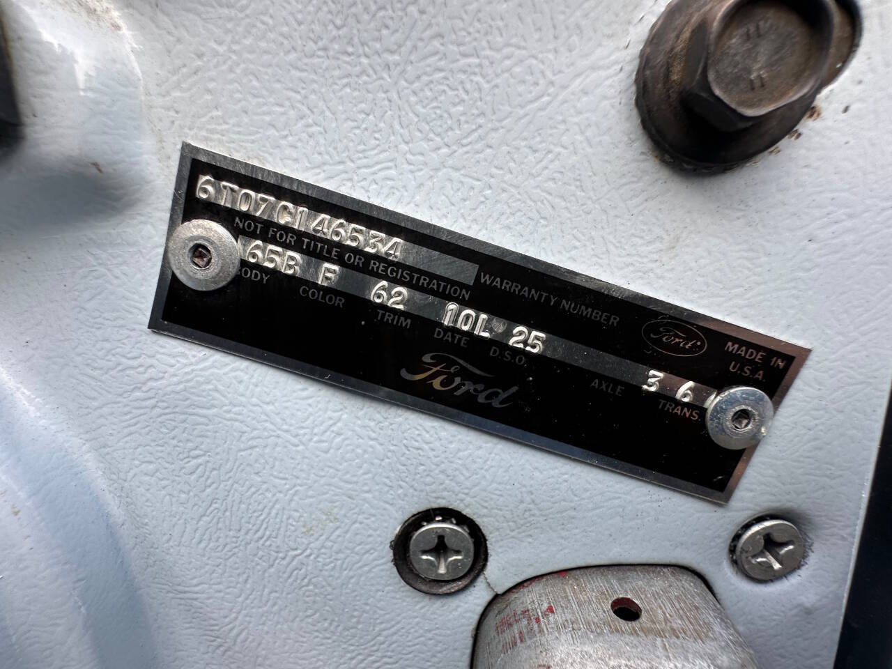 1966 Ford Mustang 91