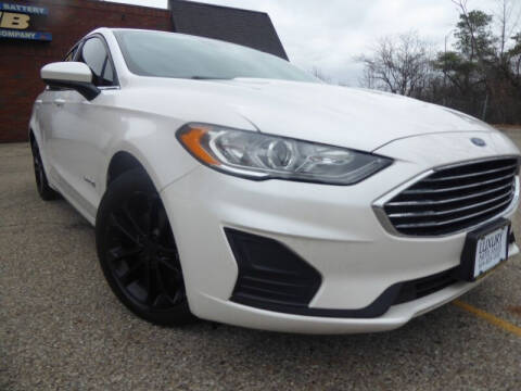 2019 Ford Fusion Hybrid for sale at Columbus Luxury Cars in Columbus OH