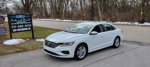 2020 Volkswagen Passat for sale at LMJ AUTO AND MUSCLE in York PA