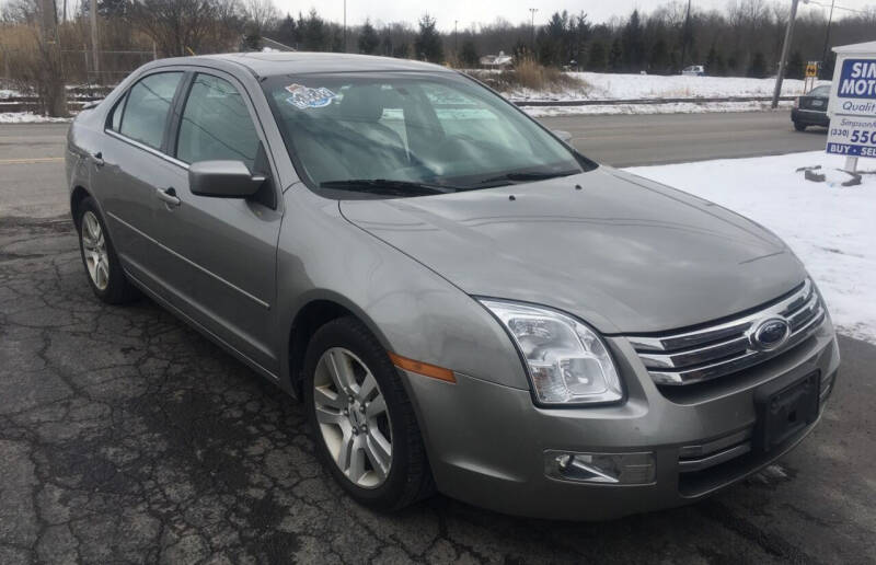 2009 Ford Fusion for sale at SIMPSON MOTORS in Youngstown OH